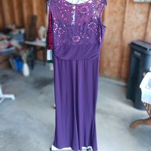 HOMECOMING, Beautiful Purple Long Dress Size 13